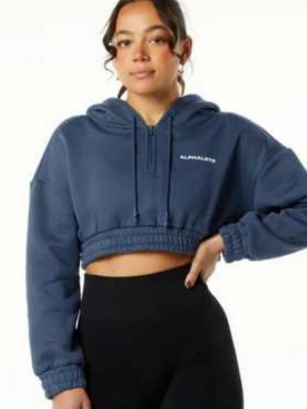 Alphalete Women Crop Hoodie